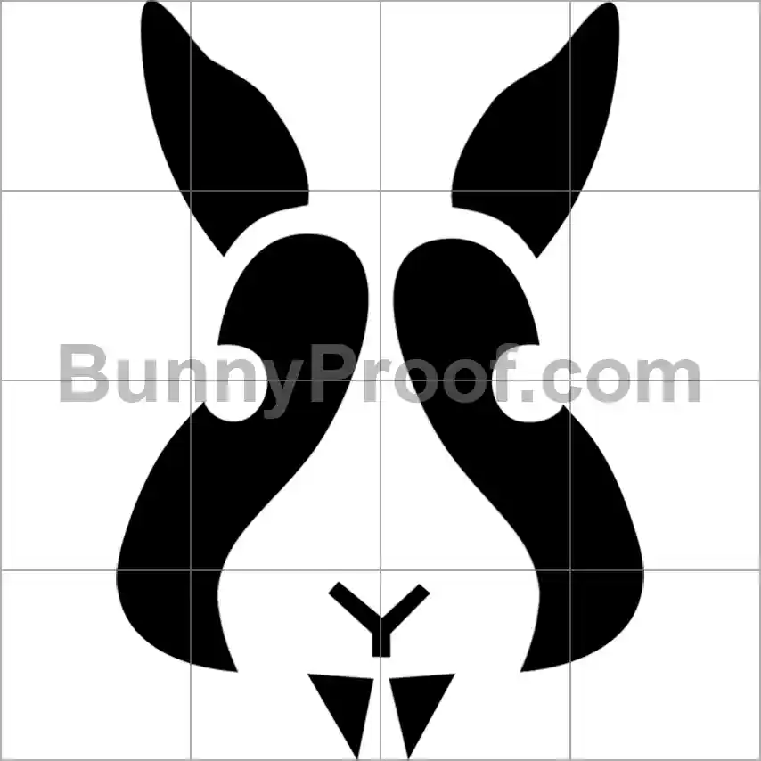 bunny pumpkin carving idea 3