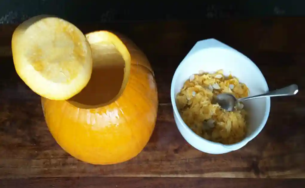 halloween bunny pumpkin carving scoop hollow