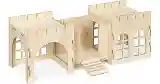 wooden castle