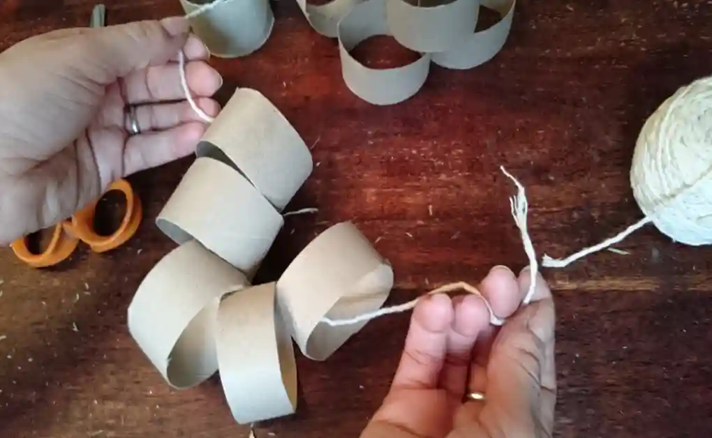 rabbit toy toilet roll rattle pt3